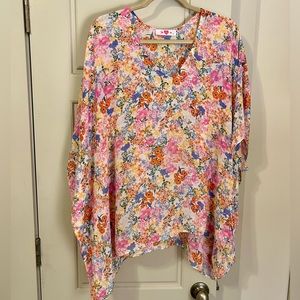 Buddy Love Bright Floral Top size S